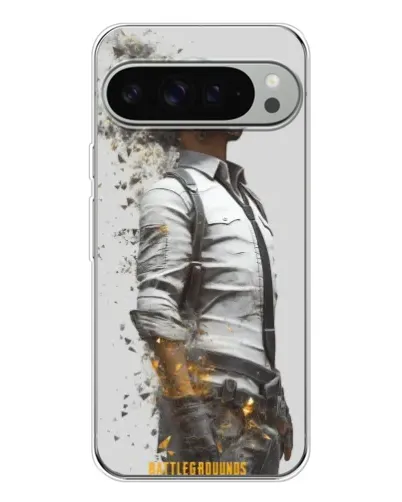 Чохол для Google Pixel 10 Pro XL з картинкою «PUBG — боєць у пилу»