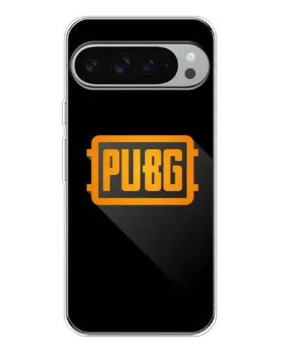 Чохол для Google Pixel 10 Pro XL з картинкою «PUBG — рамка лого»