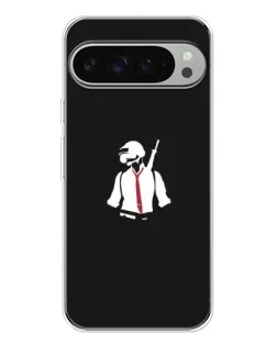 Чохол для Google Pixel 10 Pro XL з картинкою «PUBG — силует воїна»