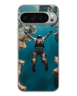 Чохол для Google Pixel 10 Pro XL з картинкою «PUBG — вільне падіння»