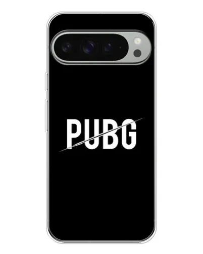 Чохол для Google Pixel 10 Pro XL з картинкою «PUBG — білий логотип»