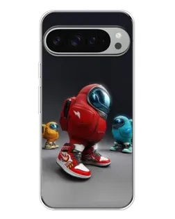 Чохол для Google Pixel 10 Pro XL з картинкою «Among Us — 3D стиль»