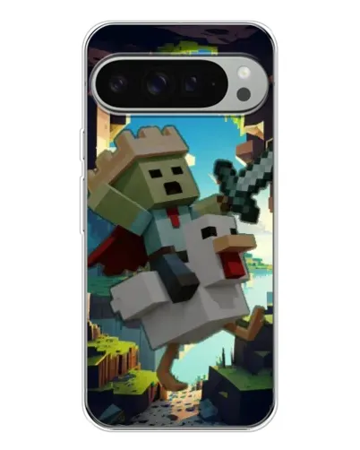 Чохол для Google Pixel 10 Pro XL з картинкою «Стів та гусь»