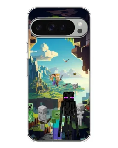 Чохол для Google Pixel 10 Pro XL з картинкою «Ендермен у лісі»