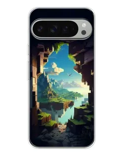 Чохол для Google Pixel 10 Pro XL з картинкою «Вид з печери»