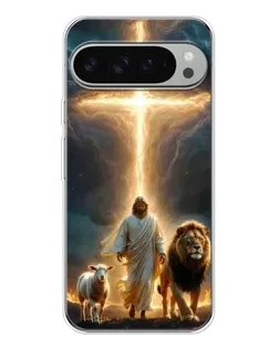Чохол для Google Pixel 10 Pro XL з картинкою «Лев Юди та Світло»