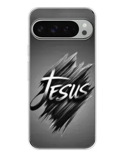 Чохол для Google Pixel 10 Pro XL з картинкою «Напис Jesus Graffiti»