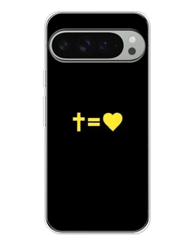 Чохол для Google Pixel 10 Pro XL з картинкою «Серце та Хрест»