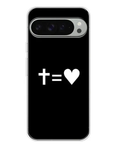 Чохол для Google Pixel 10 Pro XL з картинкою «Хрест та Серце»