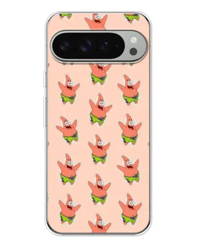 Чохол для Google Pixel 10 Pro XL з картинкою «Патрік Стар паттерн»