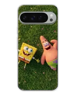Чехол для Google Pixel 10 Pro XL с картинкой «Друзья на лужайке»