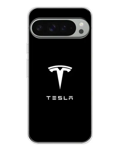 Чохол для Google Pixel 10 Pro XL з картинкою «Tesla White Logo»