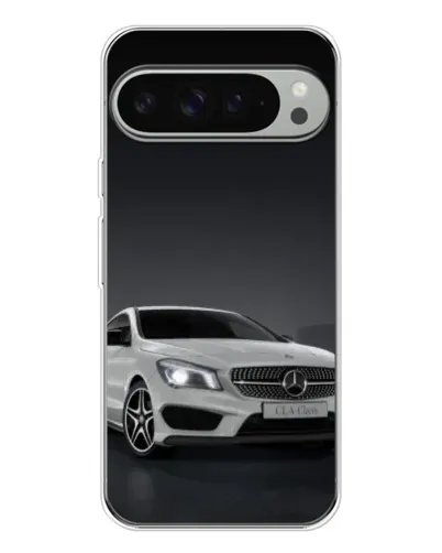 Чехол для Google Pixel 10 Pro XL с картинкой «Mercedes AMG GT Silver»