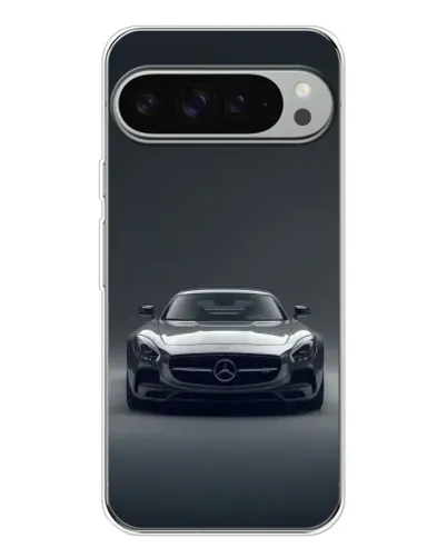 Чохол для Google Pixel 10 Pro XL з картинкою «Mercedes на чорному»