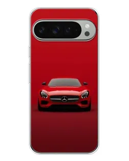 Чохол для Google Pixel 10 Pro XL з картинкою «Червоний Mercedes AMG»