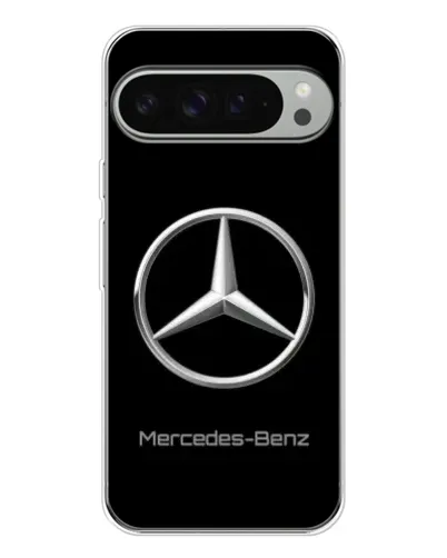 Чехол для Google Pixel 10 Pro XL с картинкой «Mercedes Silver Logo»