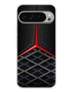Чехол для Google Pixel 10 Pro XL с картинкой «Mercedes Carbon Grid»