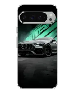 Чехол для Google Pixel 10 Pro XL с картинкой «Темный Mercedes AMG»