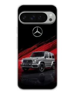 Чехол для Google Pixel 10 Pro XL с картинкой «Mercedes G-Class красный»