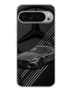Чехол для Google Pixel 10 Pro XL с картинкой «Mercedes AMG — графика»