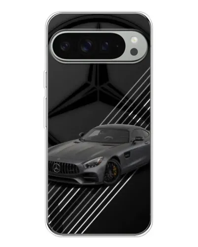 Чехол для Google Pixel 10 Pro XL с картинкой «Mercedes AMG — графика»