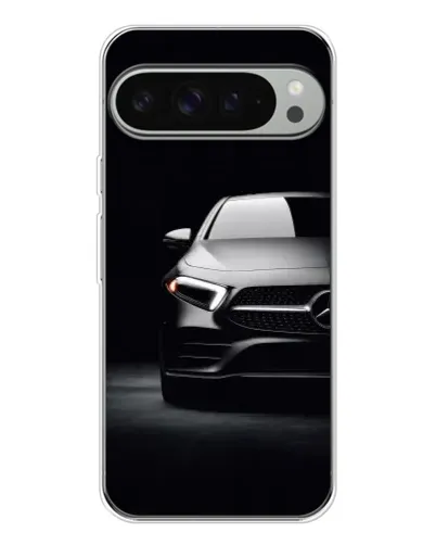 Чехол для Google Pixel 10 Pro XL с картинкой «Свет фар Mercedes»