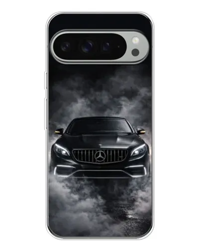 Чехол для Google Pixel 10 Pro XL с картинкой «Mercedes в дыму»