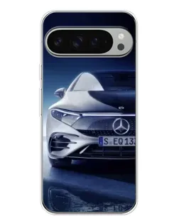 Чехол для Google Pixel 10 Pro XL с картинкой «Mercedes EQ — будущее»
