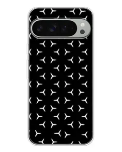 Чехол для Google Pixel 10 Pro XL с картинкой «Mercedes паттерн звезд»