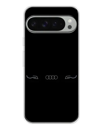Чехол для Google Pixel 10 Pro XL с картинкой «Audi — световой подпись»