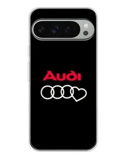Чохол для Google Pixel 10 Pro XL з картинкою «Логотип Audi Heart»