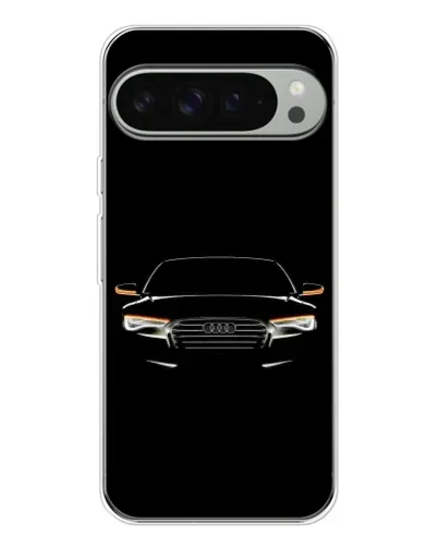 Чехол для Google Pixel 10 Pro XL с картинкой «Audi — ночной контур»