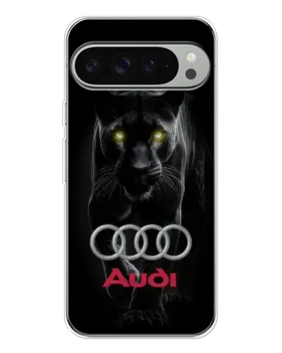 Чехол для Google Pixel 10 Pro XL с картинкой «Пантера и Audi»
