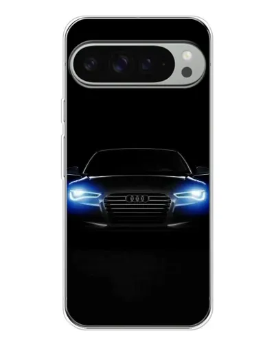 Чехол для Google Pixel 10 Pro XL с картинкой «Audi в неоне»