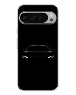 Чехол для Google Pixel 10 Pro XL с картинкой «Взгляд Audi в темноте»