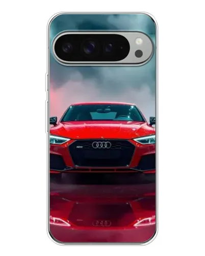 Чехол для Google Pixel 10 Pro XL с картинкой «Audi RS — красный стиль»