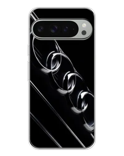 Чехол для Google Pixel 10 Pro XL с картинкой «Audi — абстрактные кольца»