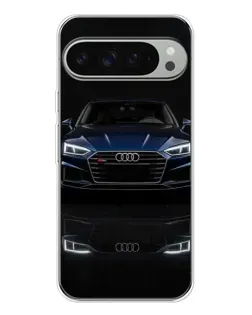 Чехол для Google Pixel 10 Pro XL с картинкой «Audi — ночное отражение»