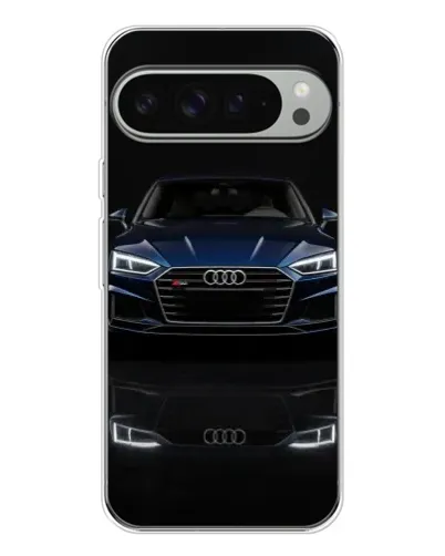 Чехол для Google Pixel 10 Pro XL с картинкой «Audi — ночное отражение»