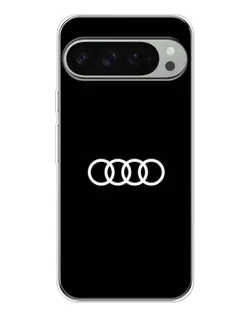 Чехол для Google Pixel 10 Pro XL с картинкой «Audi White Logo»