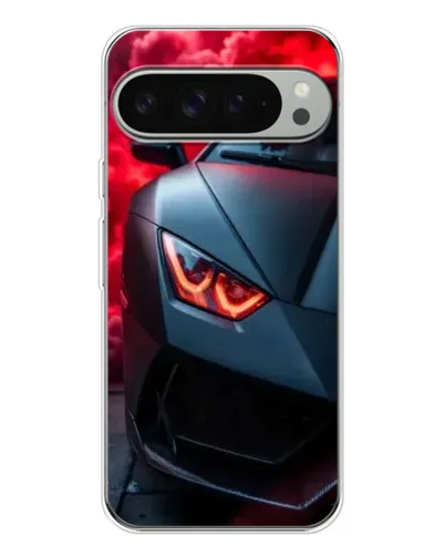 Чохол для Google Pixel 10 Pro XL з картинкою «Lamborghini червоне сяйво»