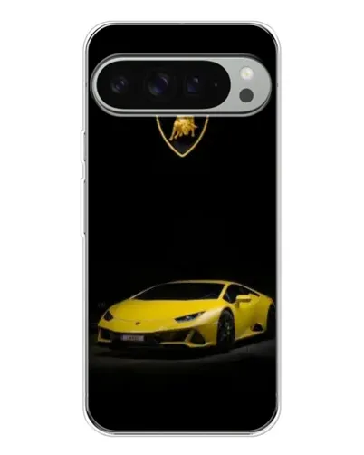 Чохол для Google Pixel 10 Pro XL з картинкою «Lamborghini жовтий акцент»