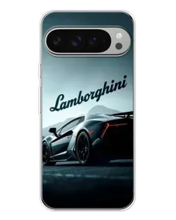 Чохол для Google Pixel 10 Pro XL з картинкою «Класичний Lamborghini надпис»
