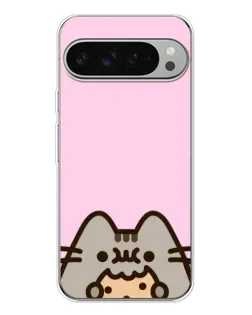 Чохол для Google Pixel 10 Pro XL з картинкою «Pusheen та печиво»