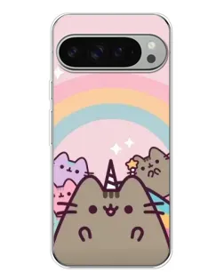 Чохол для Google Pixel 10 Pro XL з картинкою «Єдиноріг Pusheen»