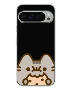 Чохол для Google Pixel 10 Pro XL з картинкою «Пушин на чорному»