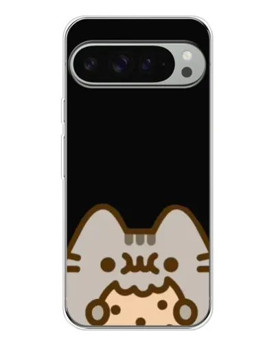Чохол для Google Pixel 10 Pro XL з картинкою «Пушин на чорному»