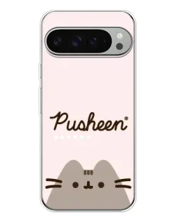 Чохол для Google Pixel 10 Pro XL з картинкою «Pusheen логотип»