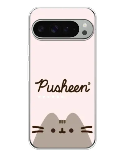 Чохол для Google Pixel 10 Pro XL з картинкою «Pusheen логотип»