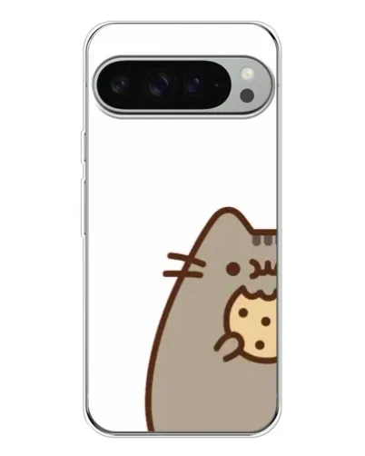 Чохол для Google Pixel 10 Pro XL з картинкою «Пушин з печивом»